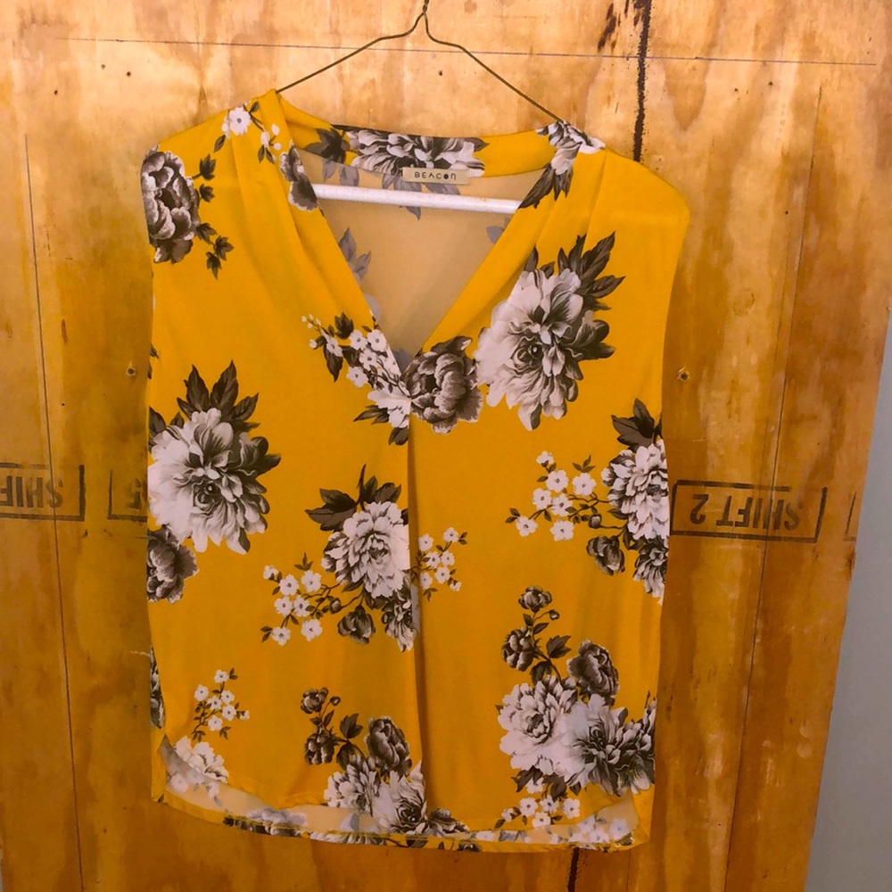 Beacon Floral Sleeveless Top